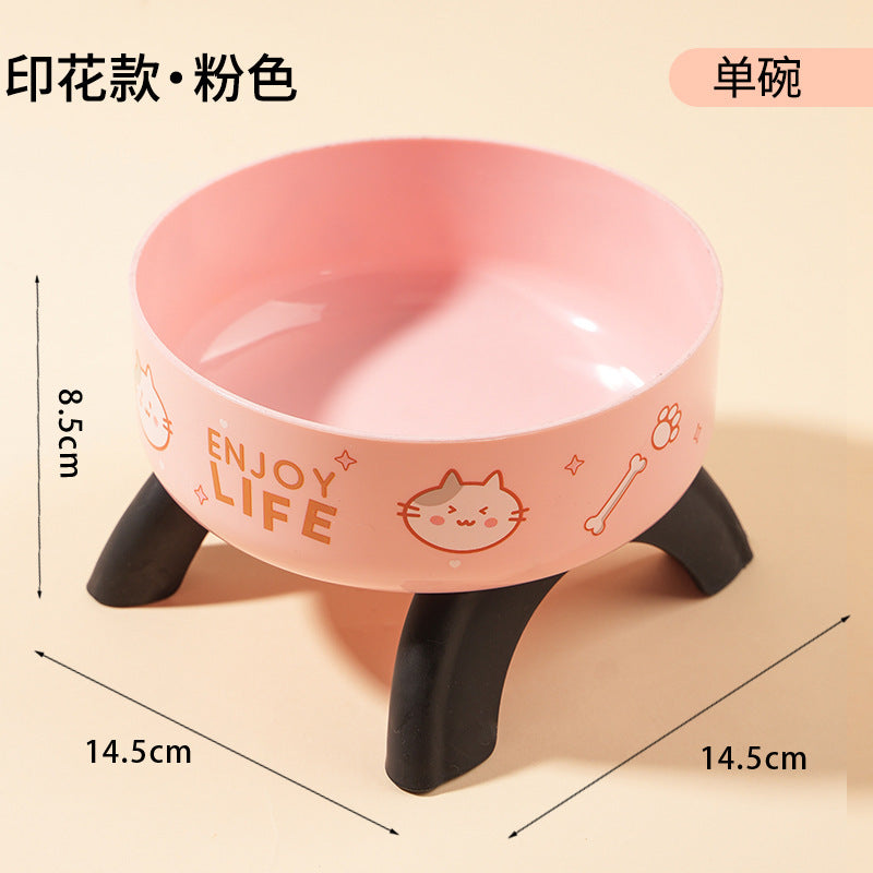 Gamelle surélevée pour chat & chien – Acier inoxydable
