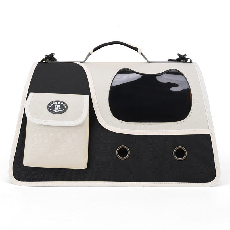 Sac bandoulière grande capacité pour chat & chien – Respirant