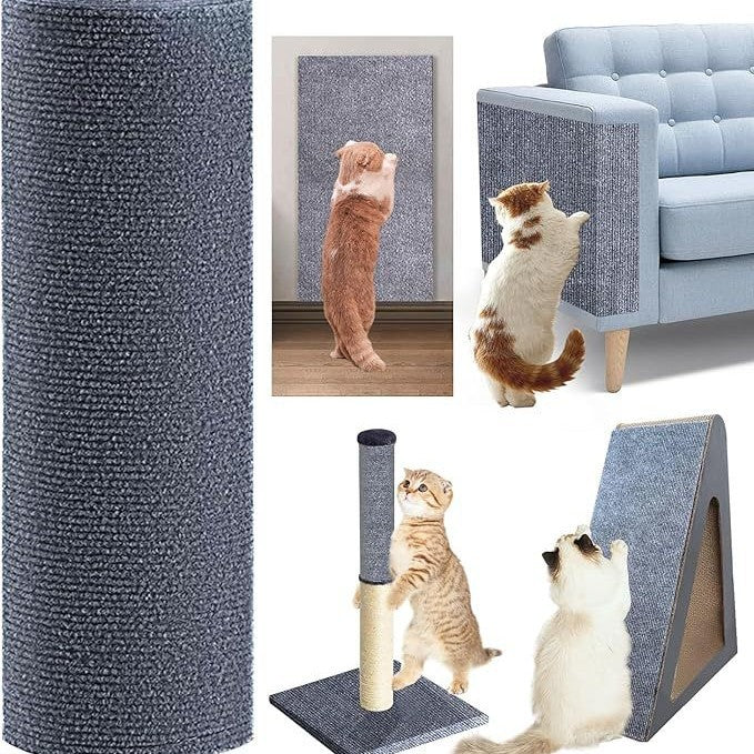 Tapis griffoir autocollant pour arbre à chat – Découpable