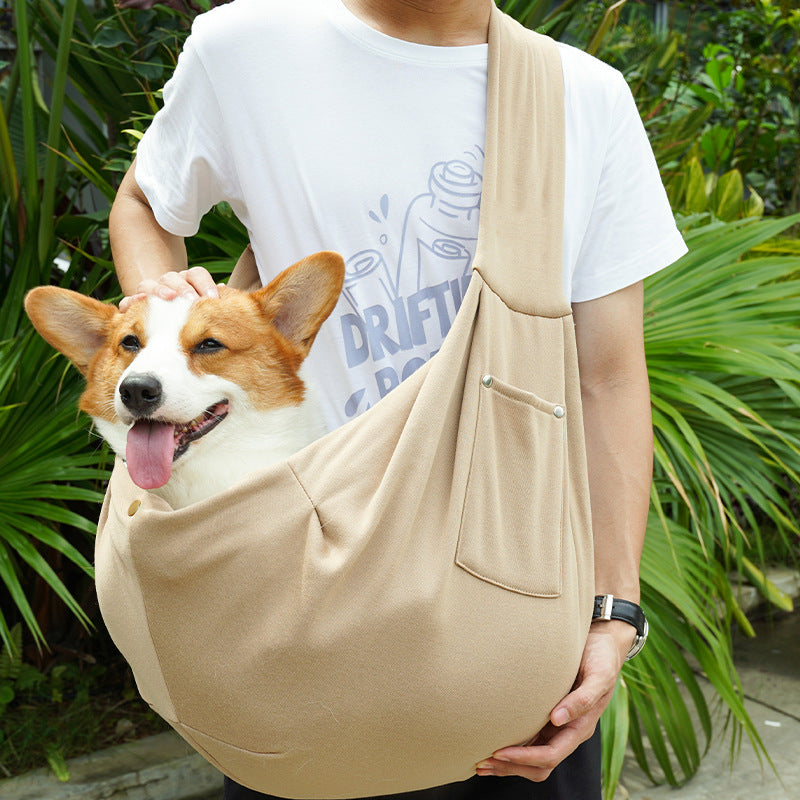 Sac bandoulière pour chien & chat – Poche téléphone