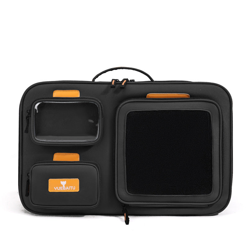 Sac bandoulière grande capacité pour chat & chien – Respirant