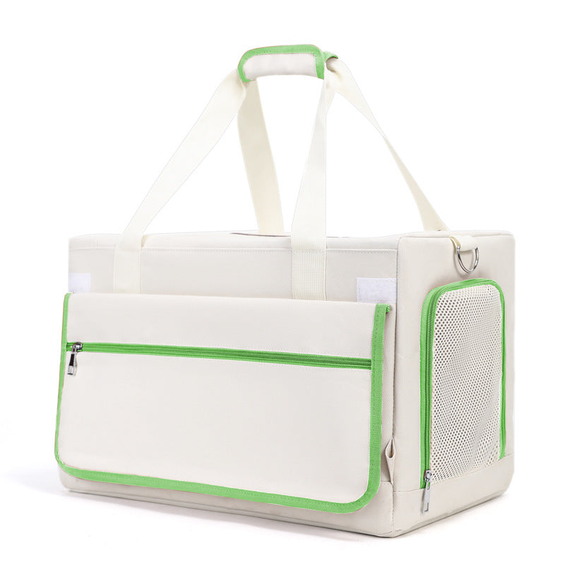 Sac bandoulière grande capacité pour chat & chien – Respirant