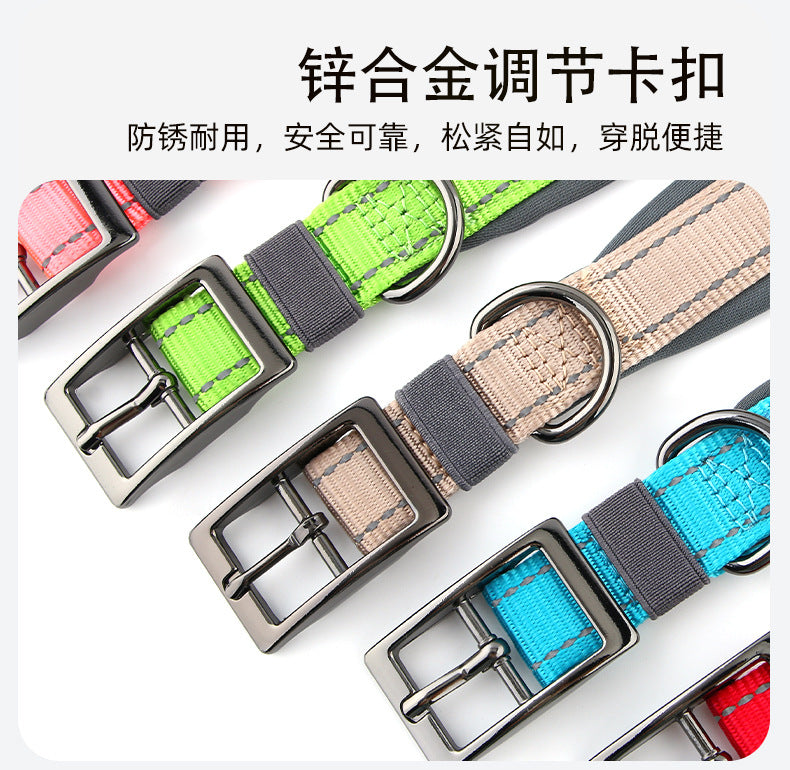 Collier réfléchissant pour chien – Promenade & visibilité