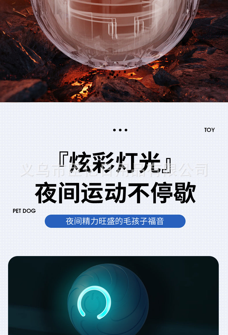 Balle interactive pour chat & chien – Jouet d’occupation