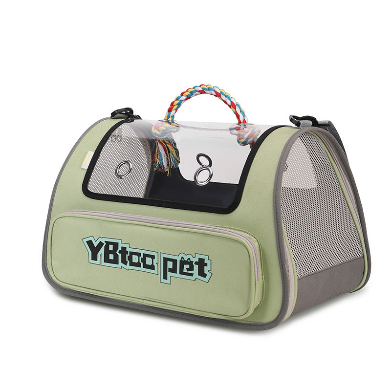 Sac bandoulière grande capacité pour chat & chien – Respirant