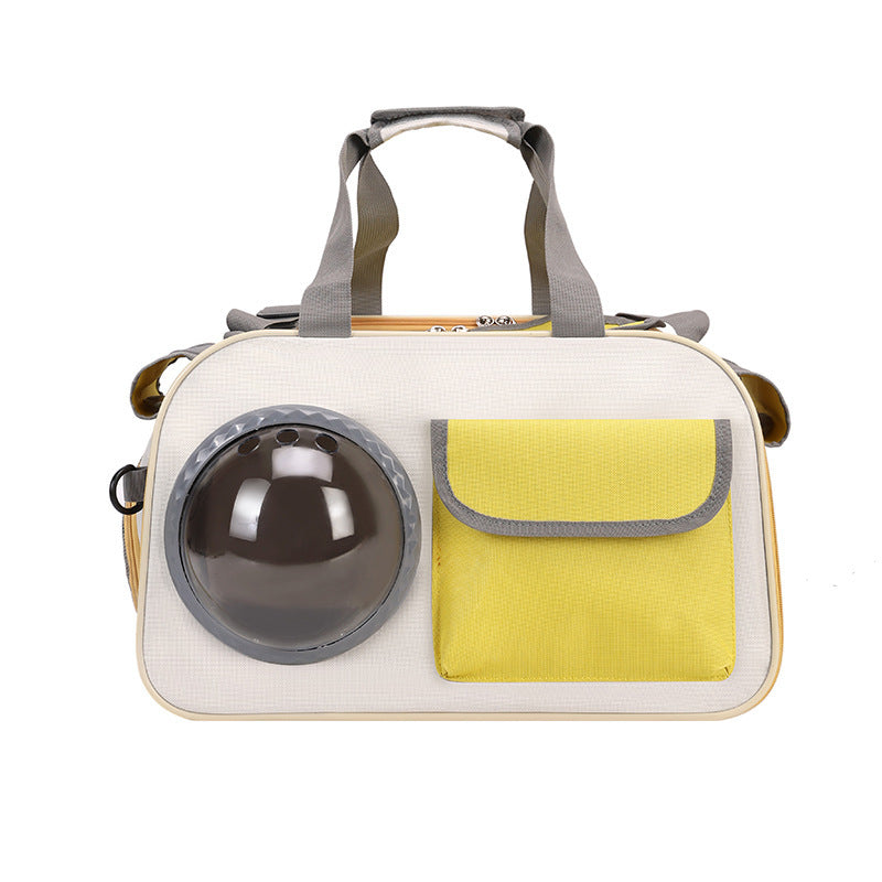 Sac bandoulière grande capacité pour chat & chien – Respirant