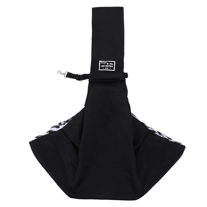 Sac bandoulière grande capacité pour chat & chien – Polyester