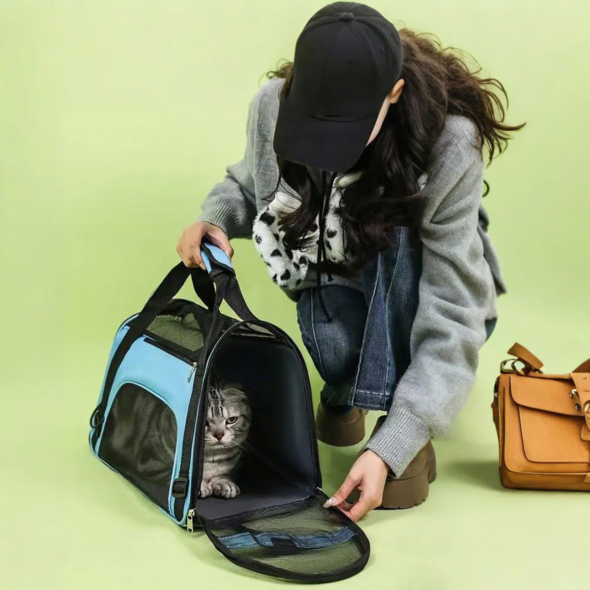 Sac à dos de transport pour chat & chien – Grande capacité