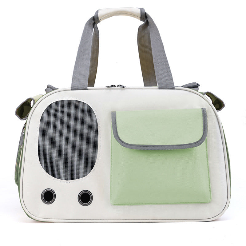 Sac bandoulière grande capacité pour chat & chien – Respirant