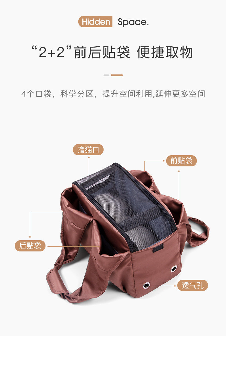 Sac de transport pour chat & chien – Souple et respirant