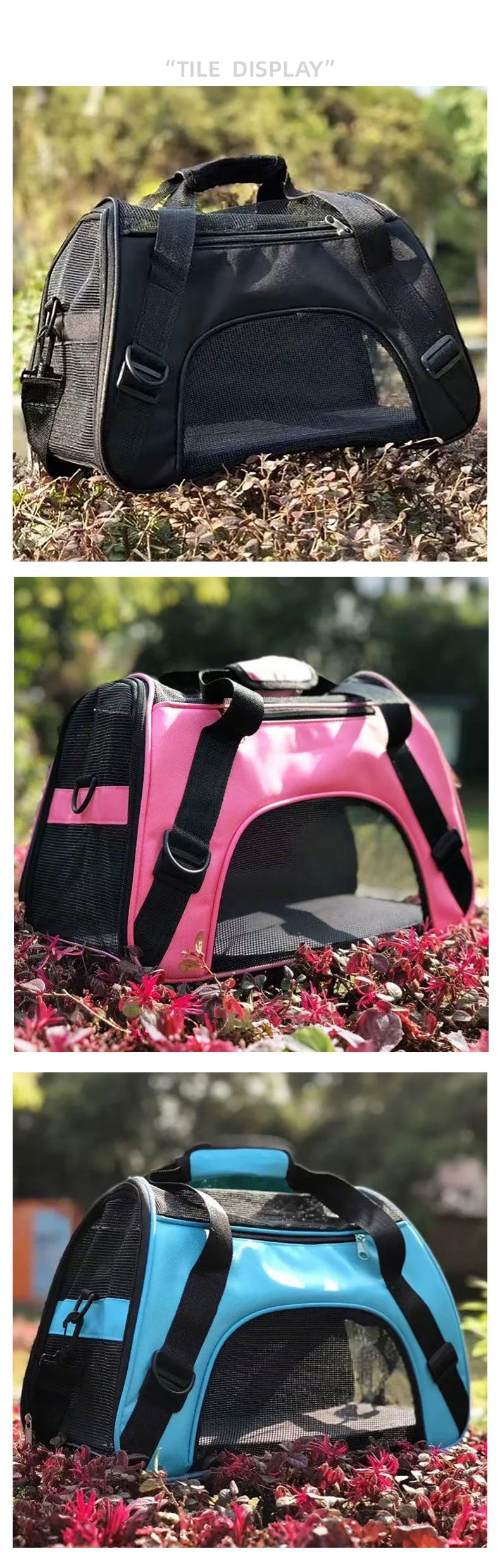 Sac à dos de transport pour chat & chien – Grande capacité