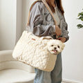 Sac bandoulière pour chat & petit chien – Avec tapis ou couverture