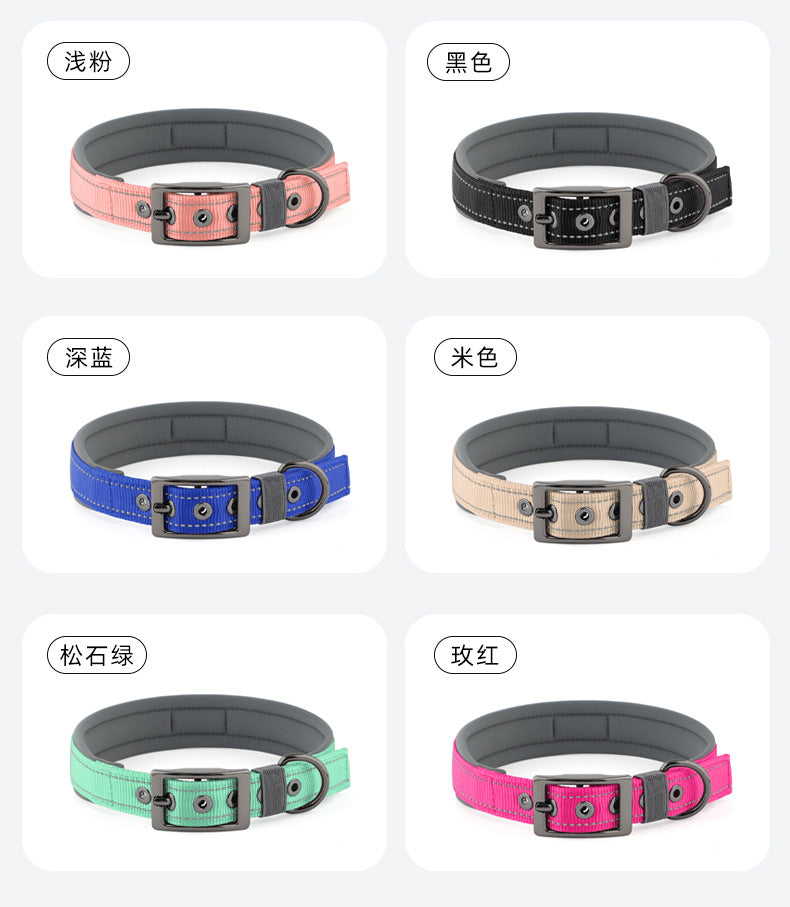 Collier réfléchissant pour chien – Promenade & visibilité