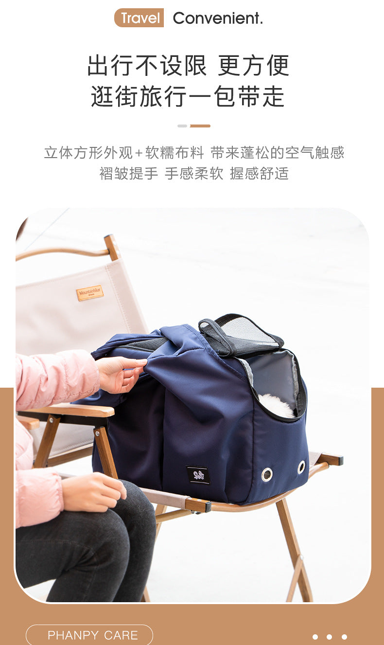 Sac de transport pour chat & chien – Souple et respirant