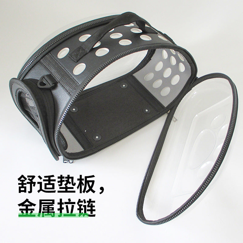 Sac à dos transparent pour chat & chien – Pliable et respirant
