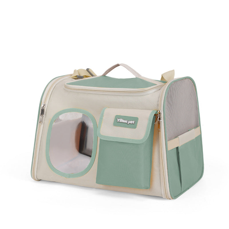 Sac bandoulière grande capacité pour chat & chien – Respirant