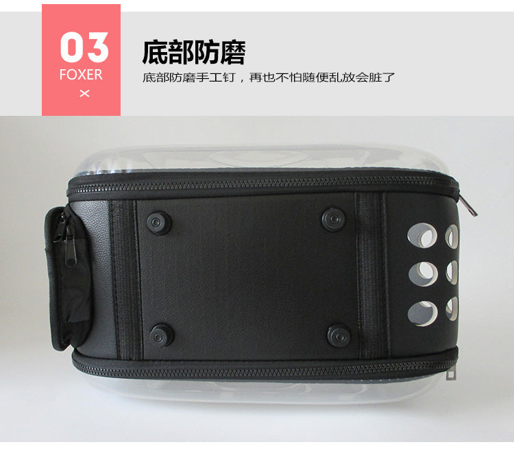 Sac à dos transparent pour chat & chien – Pliable et respirant