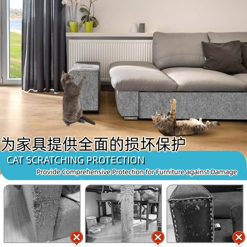 Tapis griffoir autocollant pour arbre à chat – Découpable