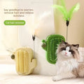 Brosse murale auto-nettoyante pour chat
