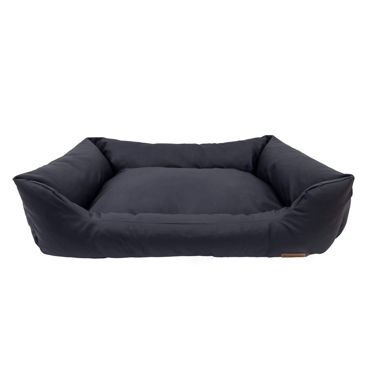 Big Den Waterproof Dog & Cat Basket Bed – Grey, S