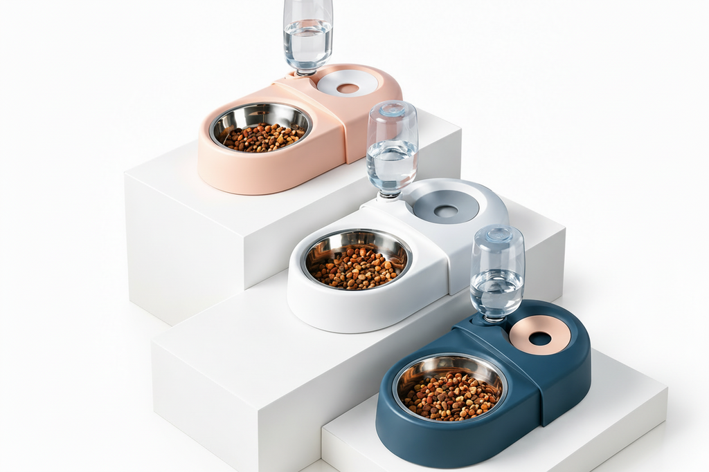 Gamelle anti-renversement pour chien & chat – Fontaine à eau