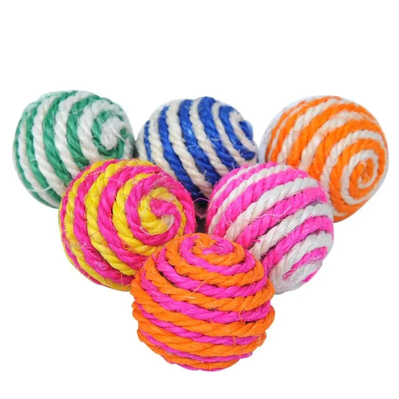 Lot de balles interactives pour chat