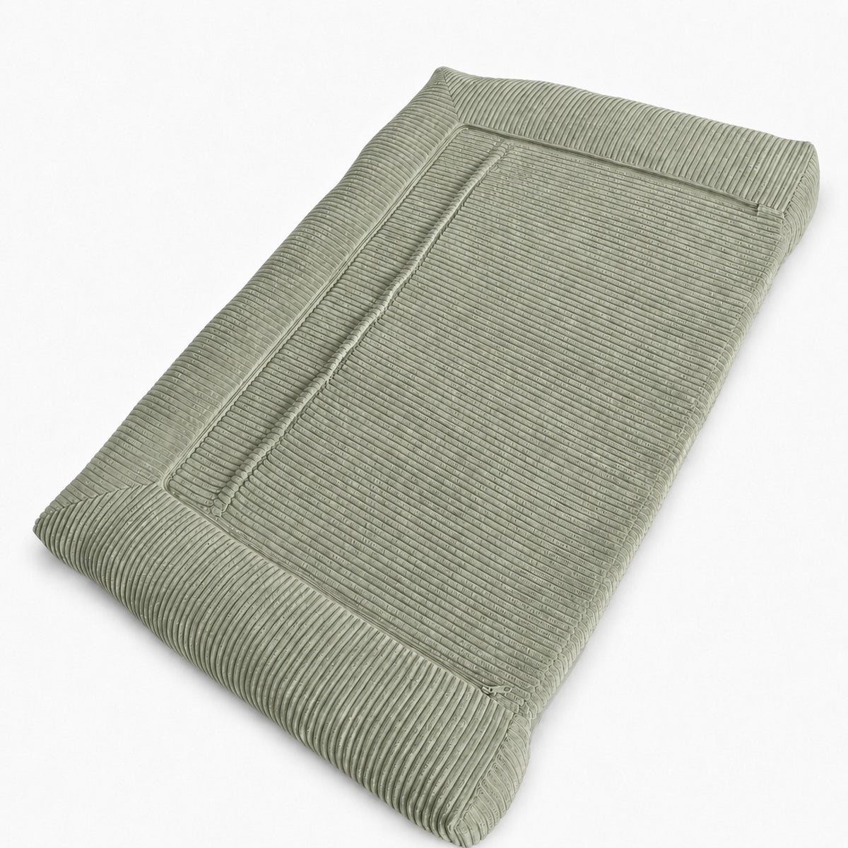 Carré Dog Mattress with Removable Cover – Olive Green, XL