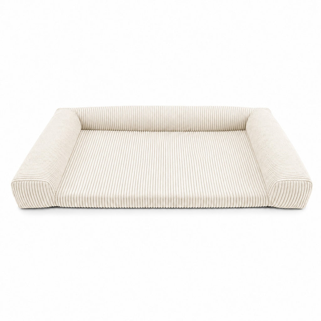 Carré Dog Mattress with Removable Cover – Vanilla Beige, XL
