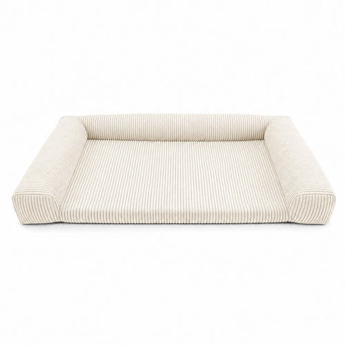 Carré Dog Mattress with Removable Cover – Vanilla Beige, XL