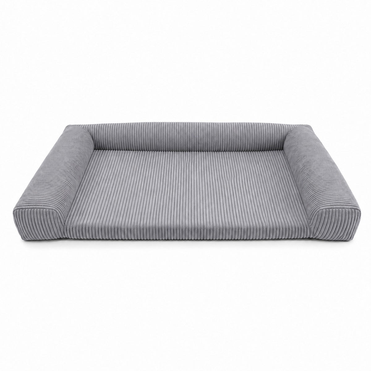 Carré Dog Mattress with Removable Cover – Cloud Grey, XL